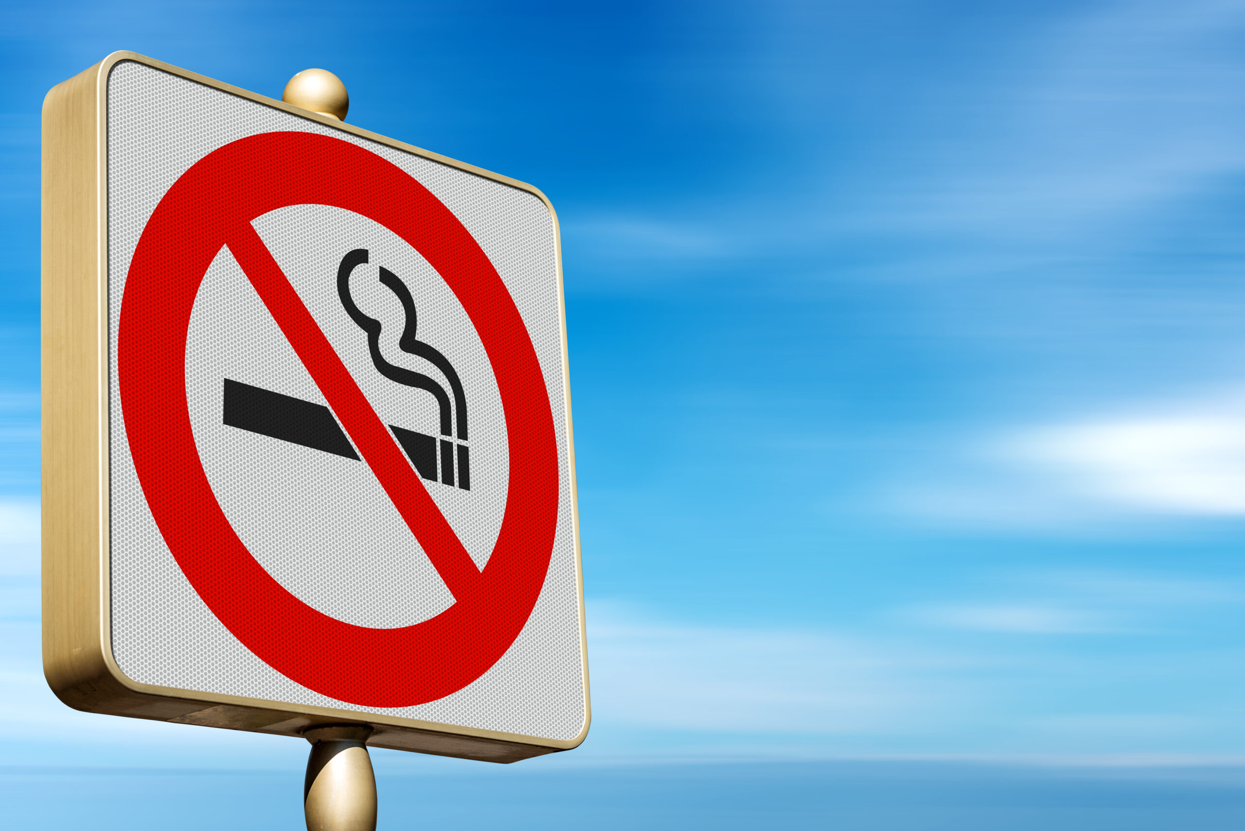 No sigaretes/ Bij Do’s & Fon’ts in Nijmegen