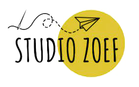 Logo Studio Zoef/ Kinderwinkel Nijmegen/ tweehandig kinderkleding.